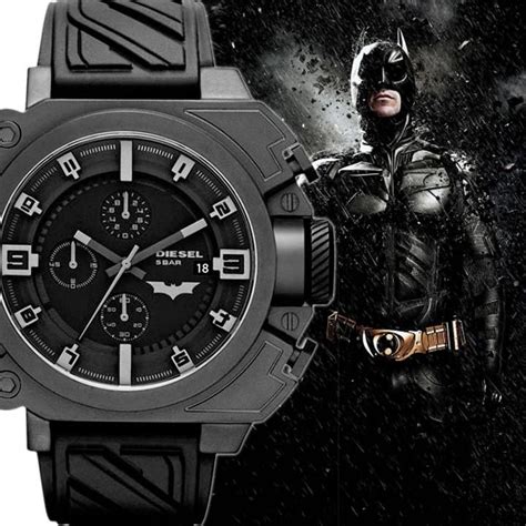 Diesel The Dark Knight Rises Batman Limited Edition Watch EU